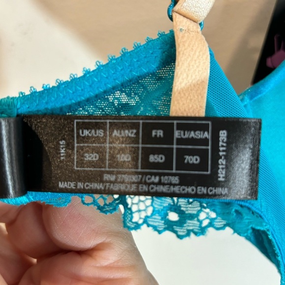 HEIDI Sz 32D By Heidi Klum Boost Max Lift Underwire Padded Bra NEW WITH TAGS - Picture 9 of 11